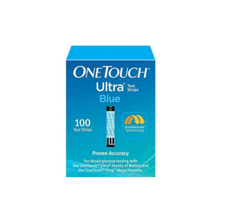 Strisce reattive per glucosio OneTouch Ultra - 100 ct.